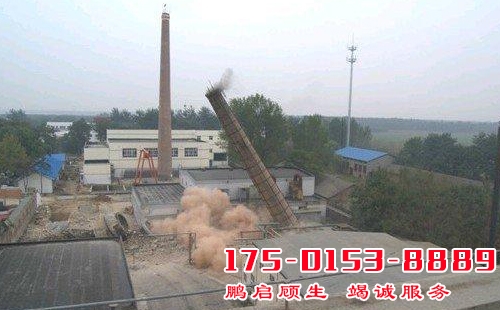 機(jī)械拆除磚煙囪專業(yè)快捷
