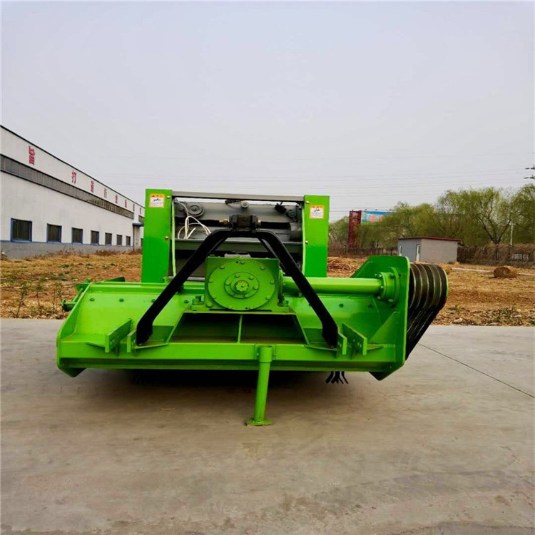 打捆機(jī)廠家直銷  內(nèi)蒙古玉米秸稈粉碎打捆機(jī) 打捆機(jī)工作視頻