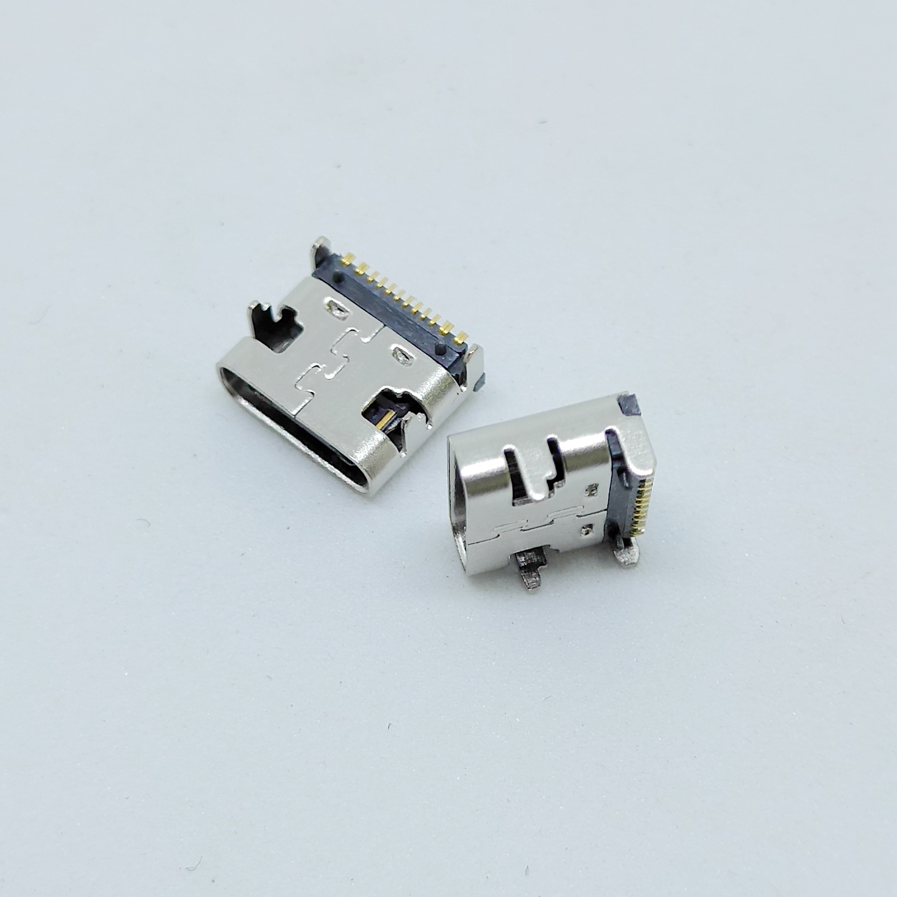 type-c3.1母座USB板上全貼SMT3.1全貼沉板16PIN連接器 type-c母座16pin