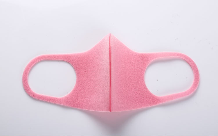 海綿口罩 雙層黑色加厚海綿口罩 白色印花防塵海綿口罩 廠家直銷 雙層黑白色加厚海綿口罩印花防塵