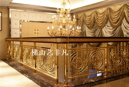 歐式鋁板雕刻護(hù)欄 長沙樓梯護(hù)欄仿古做舊