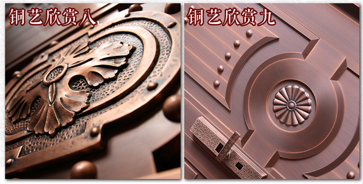 加工定制別墅大門別墅防盜大門仿古