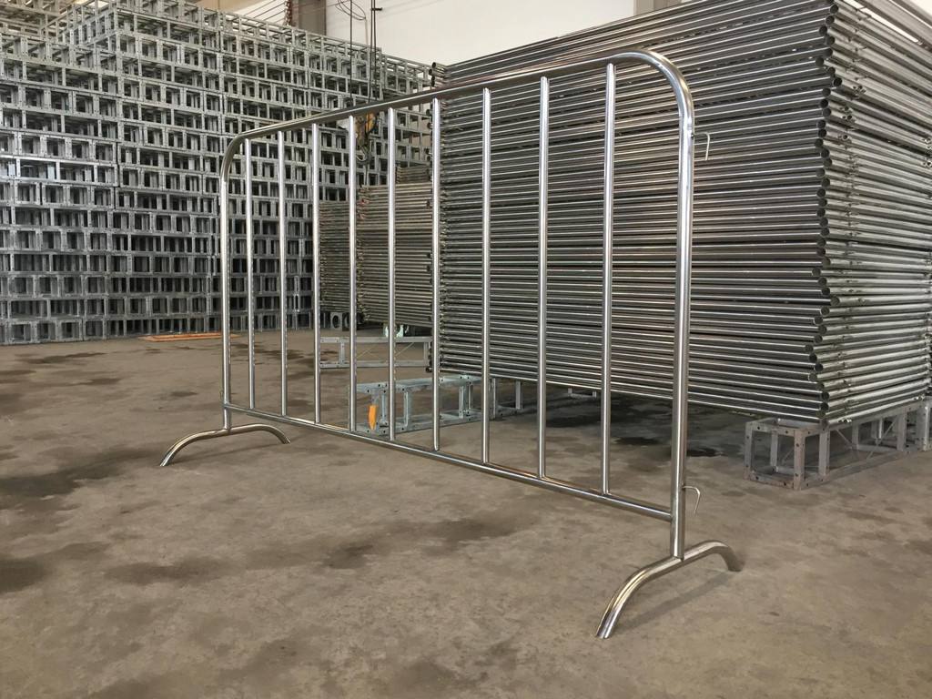 供應(yīng)陽春不銹鋼鐵馬 可移動鐵馬護(hù)欄 安全防護(hù)黑黃鐵馬