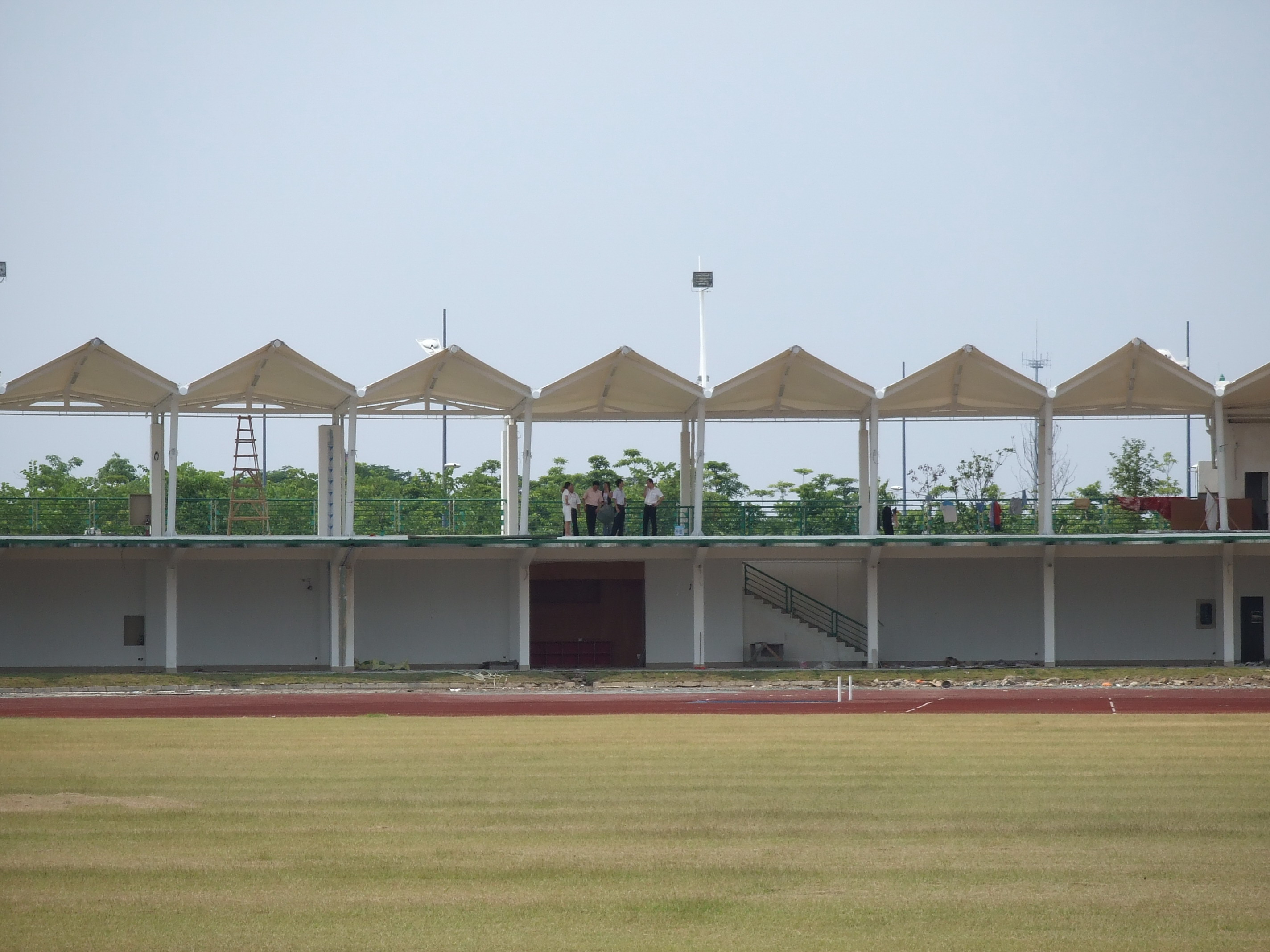 大型膜結構 廣場大棚 帆船棚