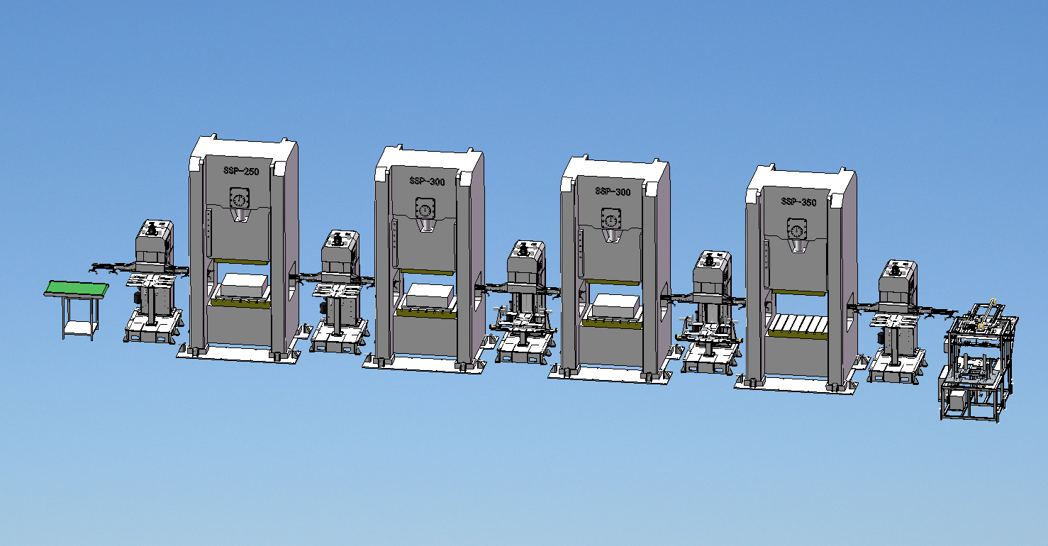 獨(dú)立式?jīng)_壓自動(dòng)化設(shè)備沖壓機(jī)械手臂