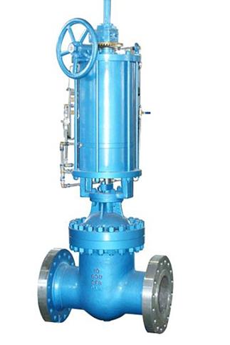 電動平行式閘板閘閥 PZ673X氣動刀型閘閥