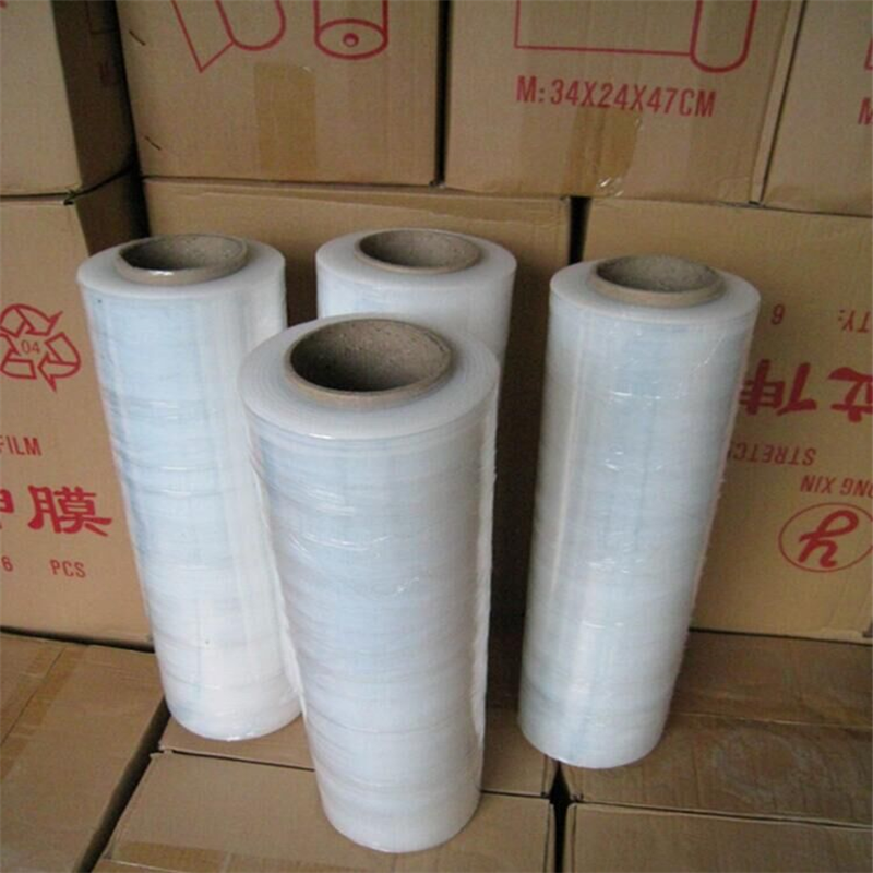 惠州廠家直銷 pe纏繞膜拉伸膜透明塑膠薄膜打包膜塑膠圍膜產(chǎn)品保護(hù)膜