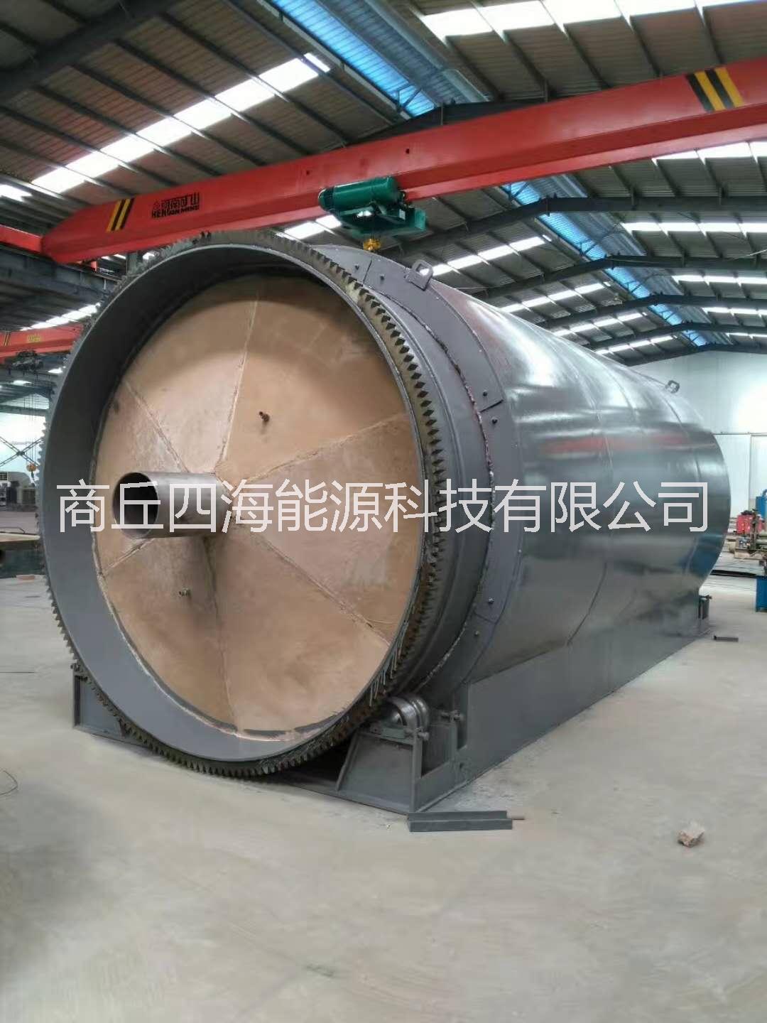 四海能源廢舊輪胎裂解煉油環(huán)保設(shè)備