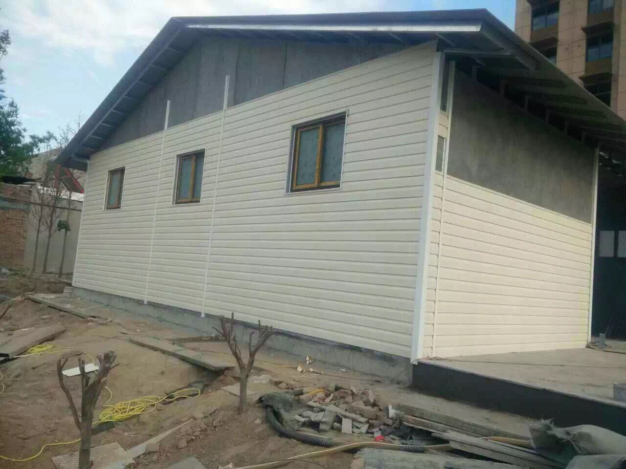 杭州專佰聚億PVC外墻掛板供應PVC掛板