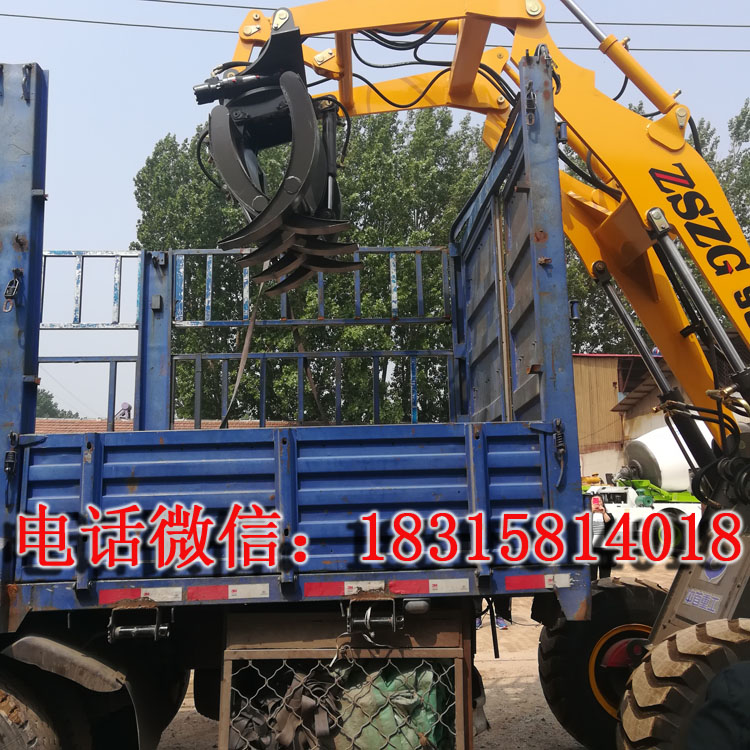360°旋轉(zhuǎn)抓車開口1.3米裝高欄車方便L