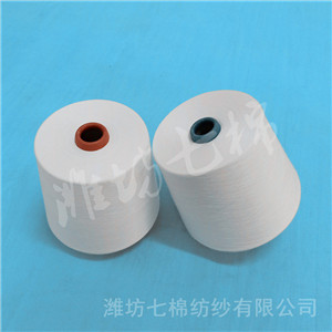 環(huán)錠紡普梳純棉紗21支24支26