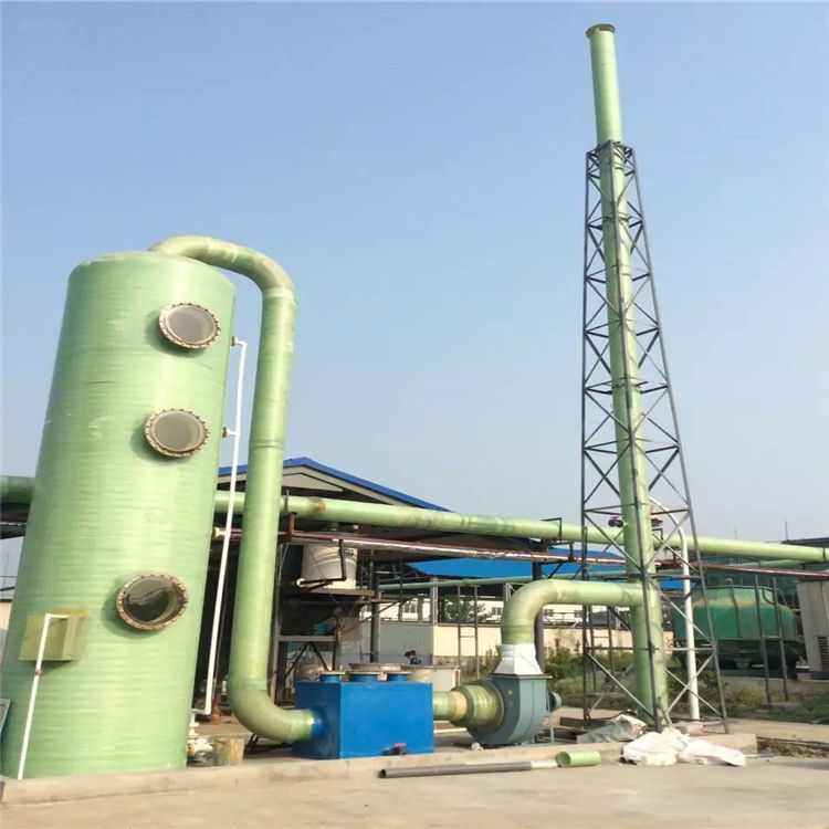 玻璃鋼脫硫除塵器  尾氣吸收塔  玻璃鋼凈化塔 玻璃鋼脫硫塔
