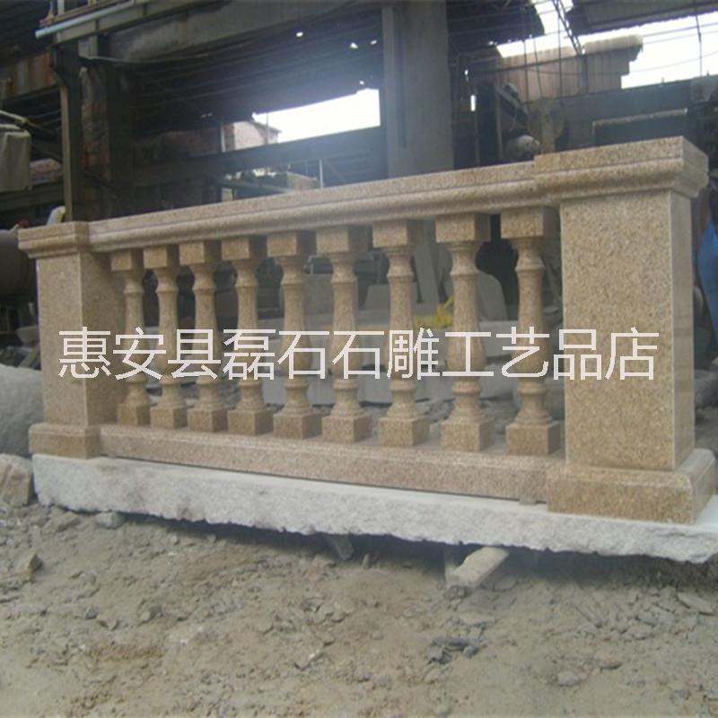 福建廠家直銷 石雕護欄花崗巖材質花瓶柱護欄