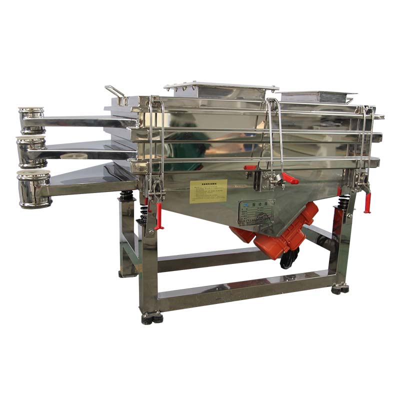 先鋒振動廠家供應 小型直線振動篩 520不銹鋼直線篩 來樣定制