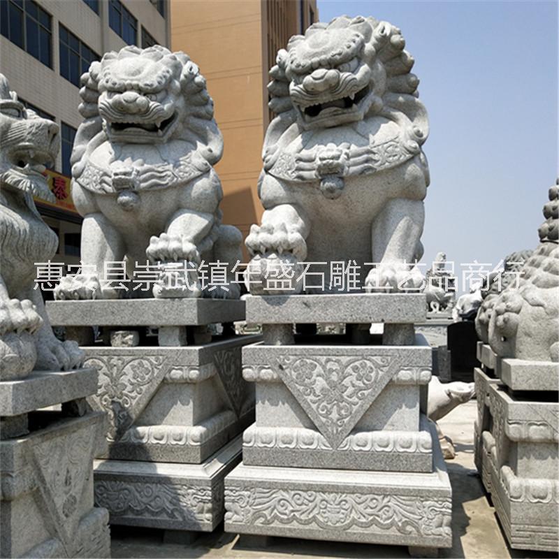 *熱賣石雕獅子麒麟 各種動(dòng)物雕刻工藝品 可來圖加工定做多種尺寸