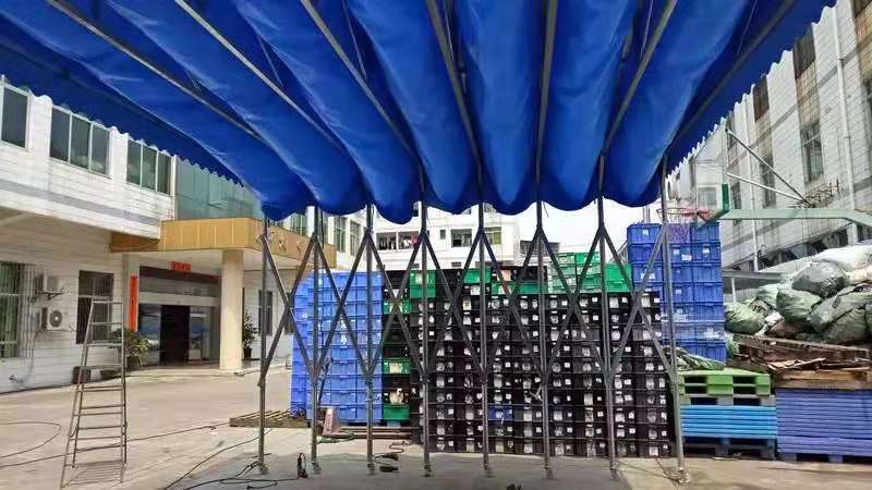 全國(guó)批發(fā)慶典推拉帳篷大型倉(cāng)庫(kù)移動(dòng)推拉棚
