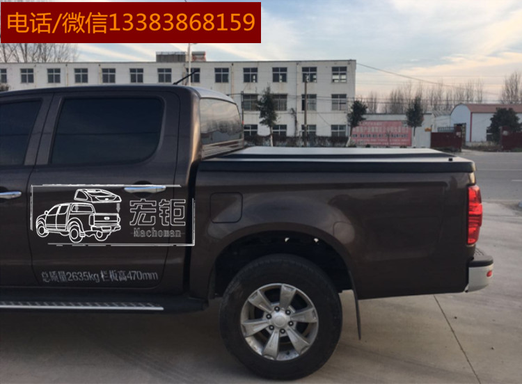 帥鈴T6皮卡改裝后蓋，遲到的許多年