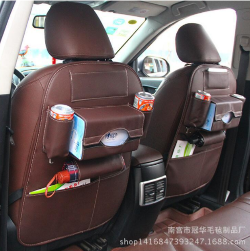 供應(yīng)皮革汽車收納袋 直銷皮革汽車收納袋 汽車后背置物袋收納袋 收納袋哪家好 收納袋定制