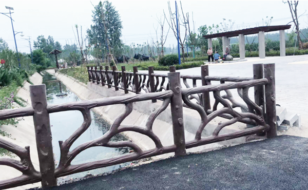 仿樹藤欄桿仿樹枝欄桿水泥仿樹欄桿廠家