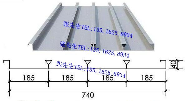 天津閉口型樓承板YXB40-18