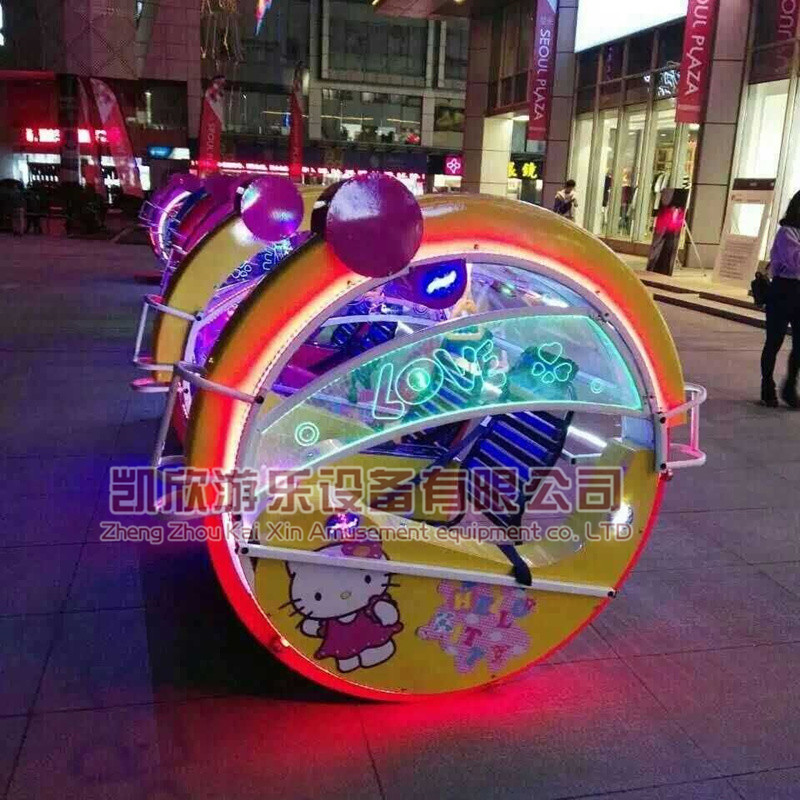 廣場游樂電瓶車 逍遙車雙人樂吧車 搖桿操作親子游樂車