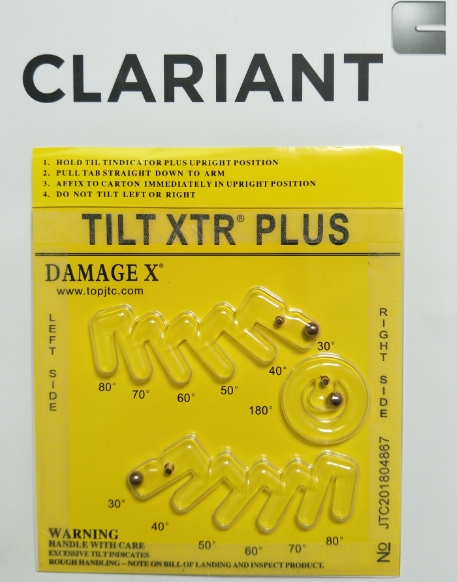 多角度傾倒標(biāo)簽倒置顯示貼