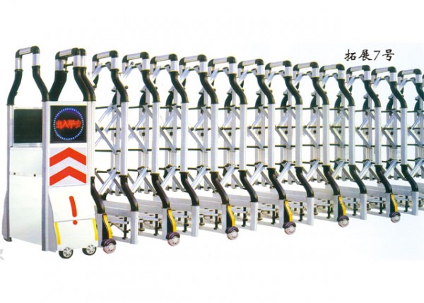 不銹鋼電動(dòng)伸縮門不銹鋼門不銹鋼伸縮門山東鄒平圣卓電動(dòng)門