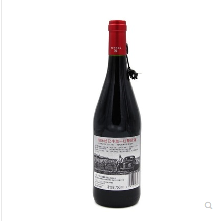 西班牙原瓶進(jìn)口紅酒，桃樂絲Torres公牛血干紅葡萄酒，進(jìn)口紅酒價(jià)格