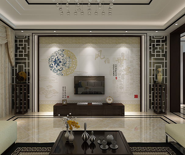 中式背景墻  中式背景墻價格 中式背景墻生產廠家 中式背景墻系列A-2