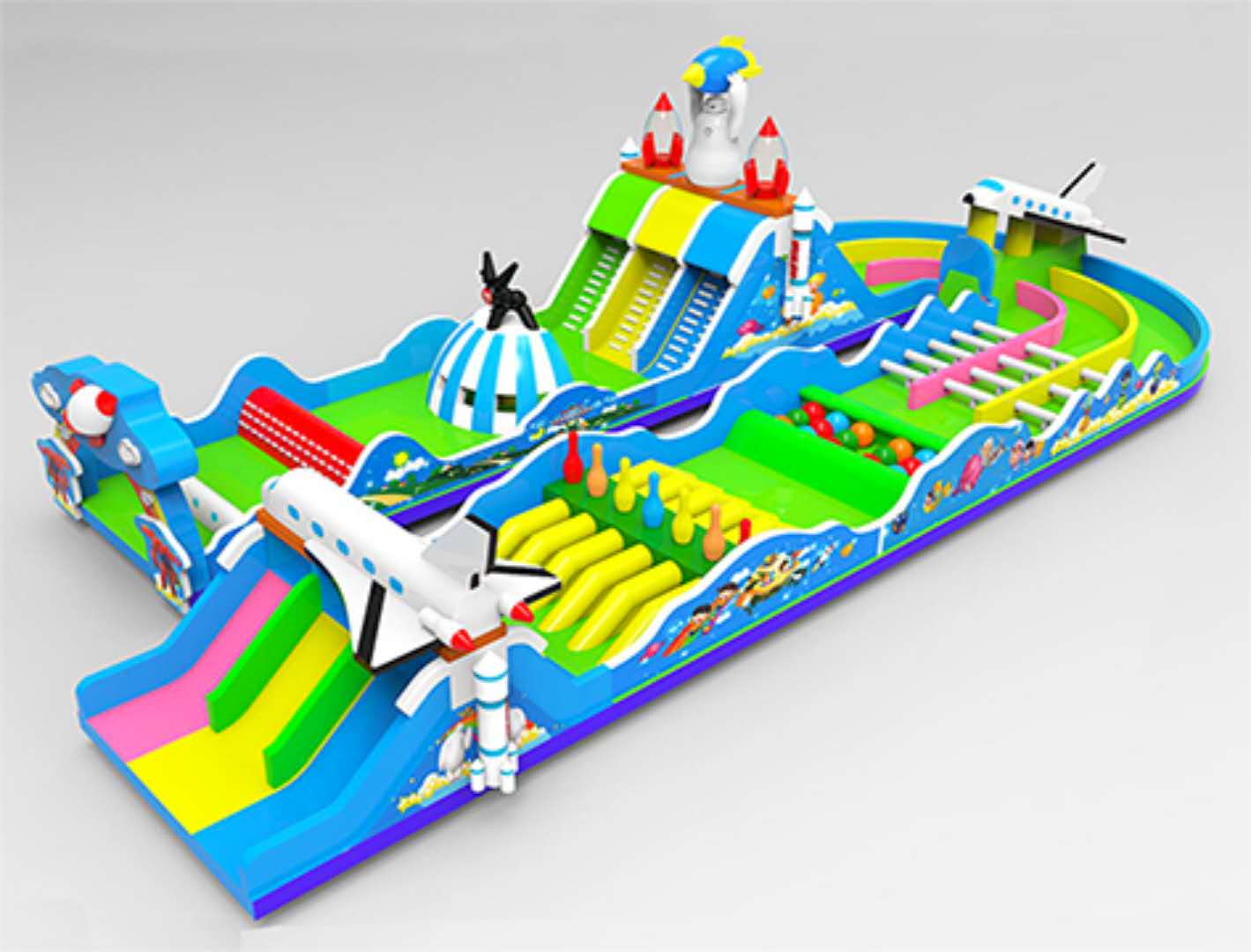 大型陸地闖關(guān)廠家直銷 星銳游樂