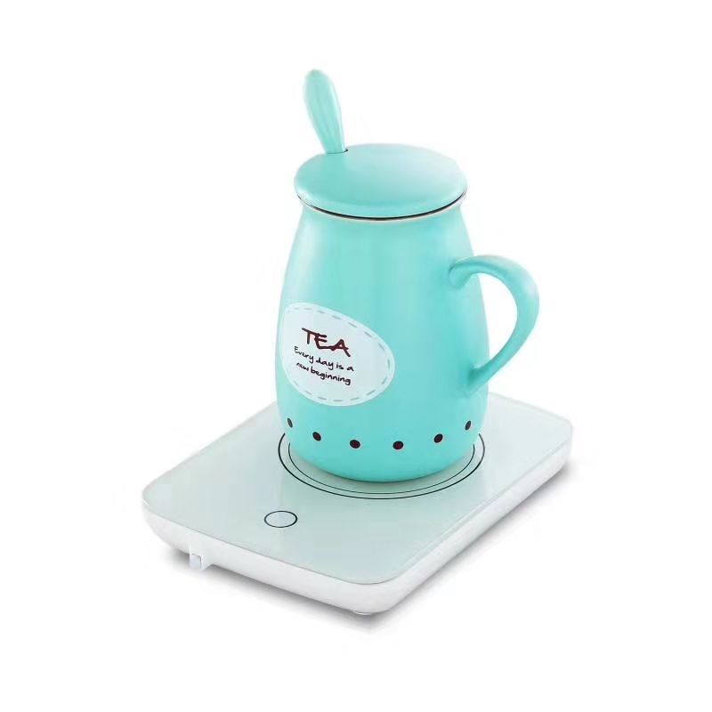 55°度保溫?zé)岜瓑|恒溫杯牛奶加熱器宿舍水杯子家用 55°度保溫?zé)岜瓑|