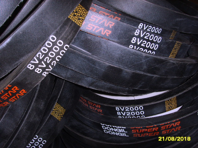 供應(yīng)研磨機(jī)皮帶8V2500三角帶韓國DONGIL東一耐高溫皮帶