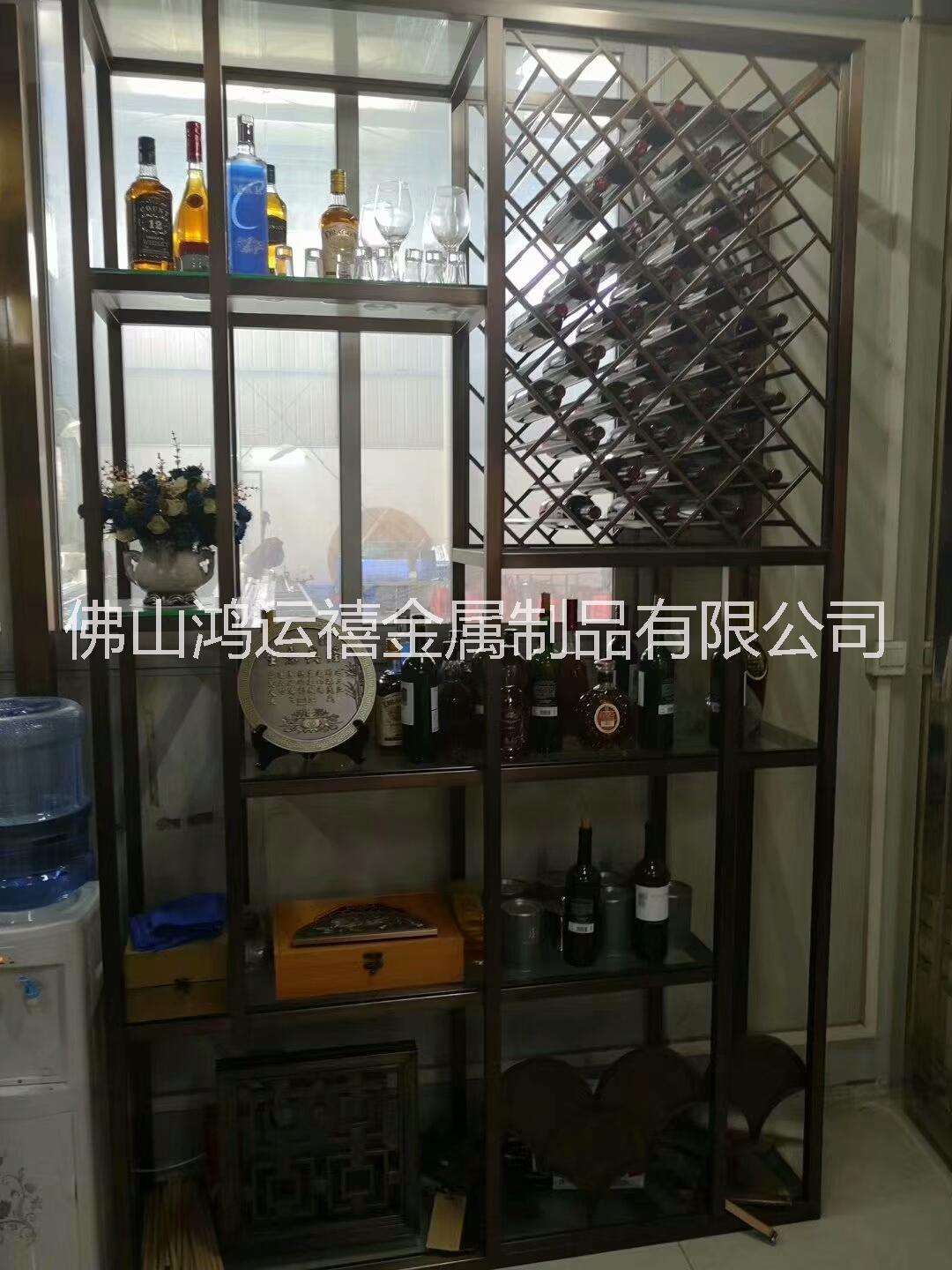 佛山不銹鋼置物柜定制拉絲黑鈦