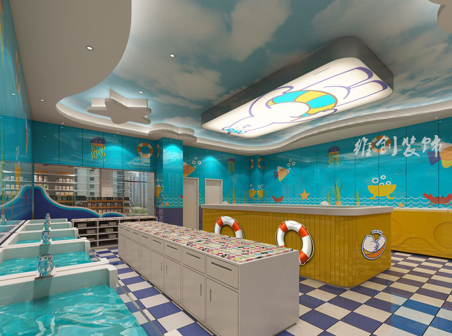 合肥母嬰店裝修，母嬰生活館裝修設(shè)計