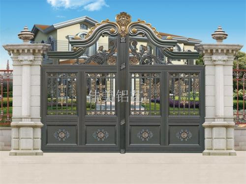 天津鋁藝庭院門|天津鋁藝大門|天津鋁藝護欄