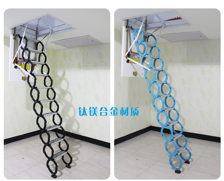 隱形電動(dòng)閣樓伸縮樓梯供應(yīng)上海北京閣樓樓梯批發(fā) 武漢十堰襄樊隨州荊門閣樓伸縮樓梯價(jià)格 家用伸縮樓梯