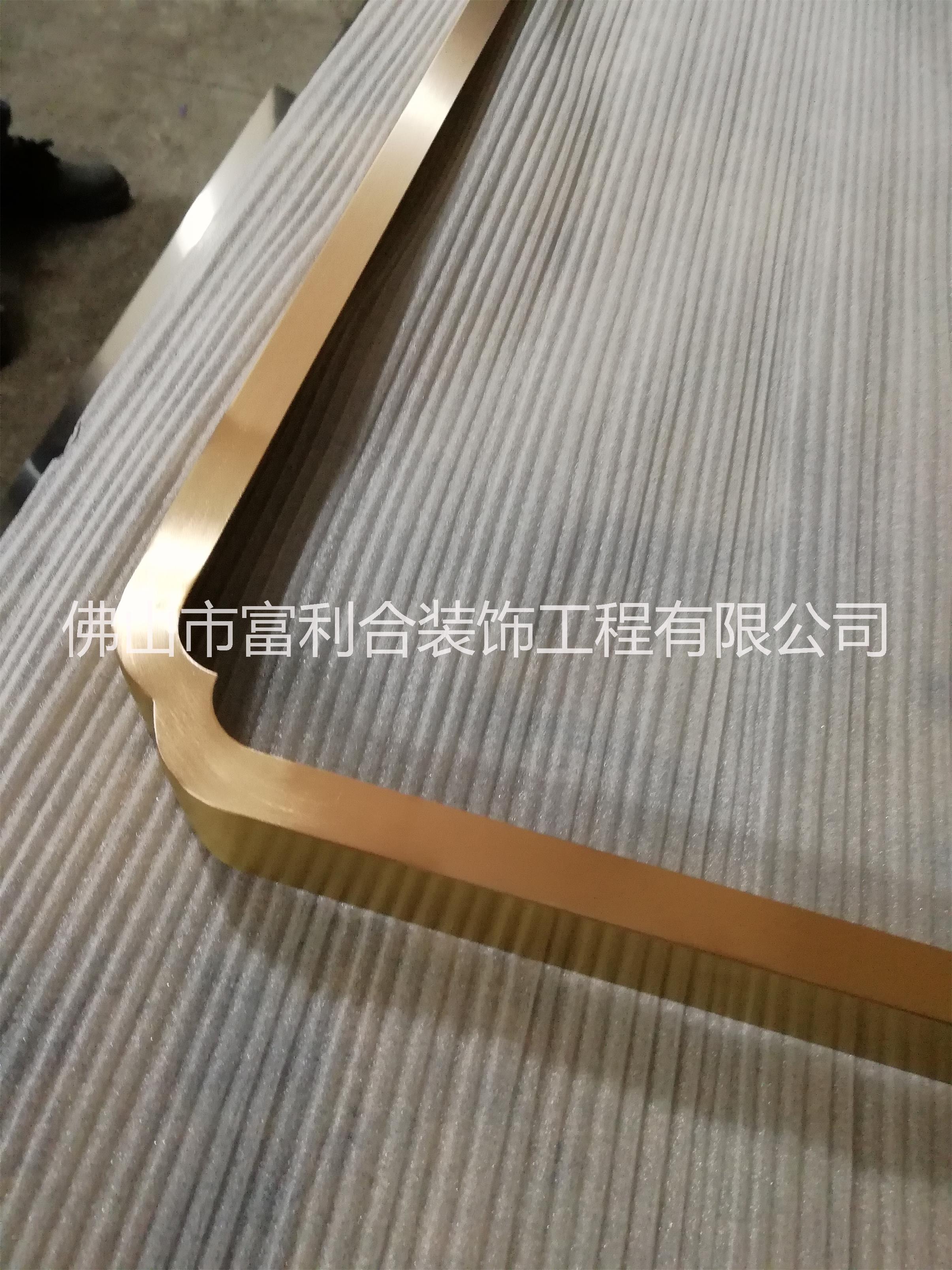 不銹鋼鏡框定做廠家 圓形不銹鋼框報價