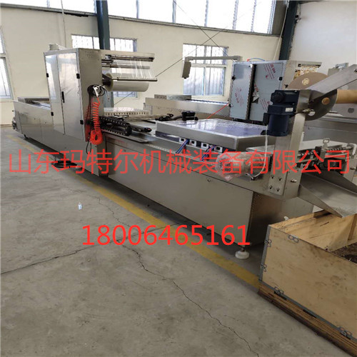 牛板筋全自動拉伸膜真空包裝機 牛板筋全自動拉伸膜真空包裝機