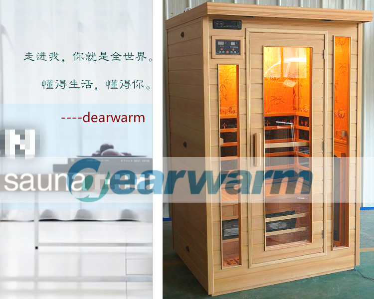 德爾沃家用汗蒸房 桑拿房 遠紅外線光波房雙人汗蒸箱熏蒸機特價 德爾沃家用雙人遠紅外桑拿房汗蒸房