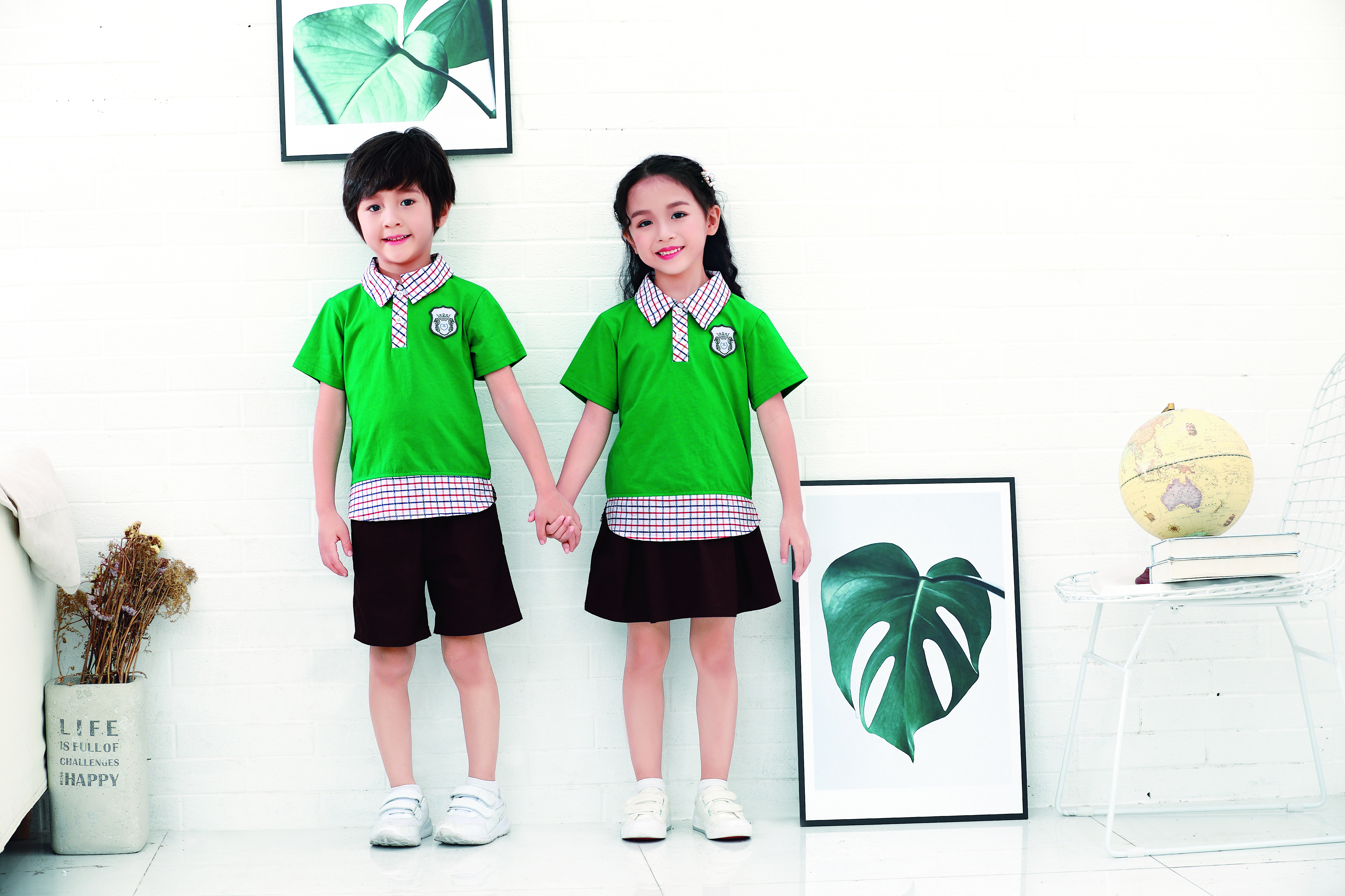 校服工廠生產(chǎn)幼兒園園服品牌園服