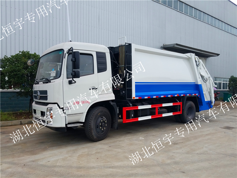 東風(fēng)天錦18噸壓縮式垃圾車后裝式壓縮垃圾車廠家直銷