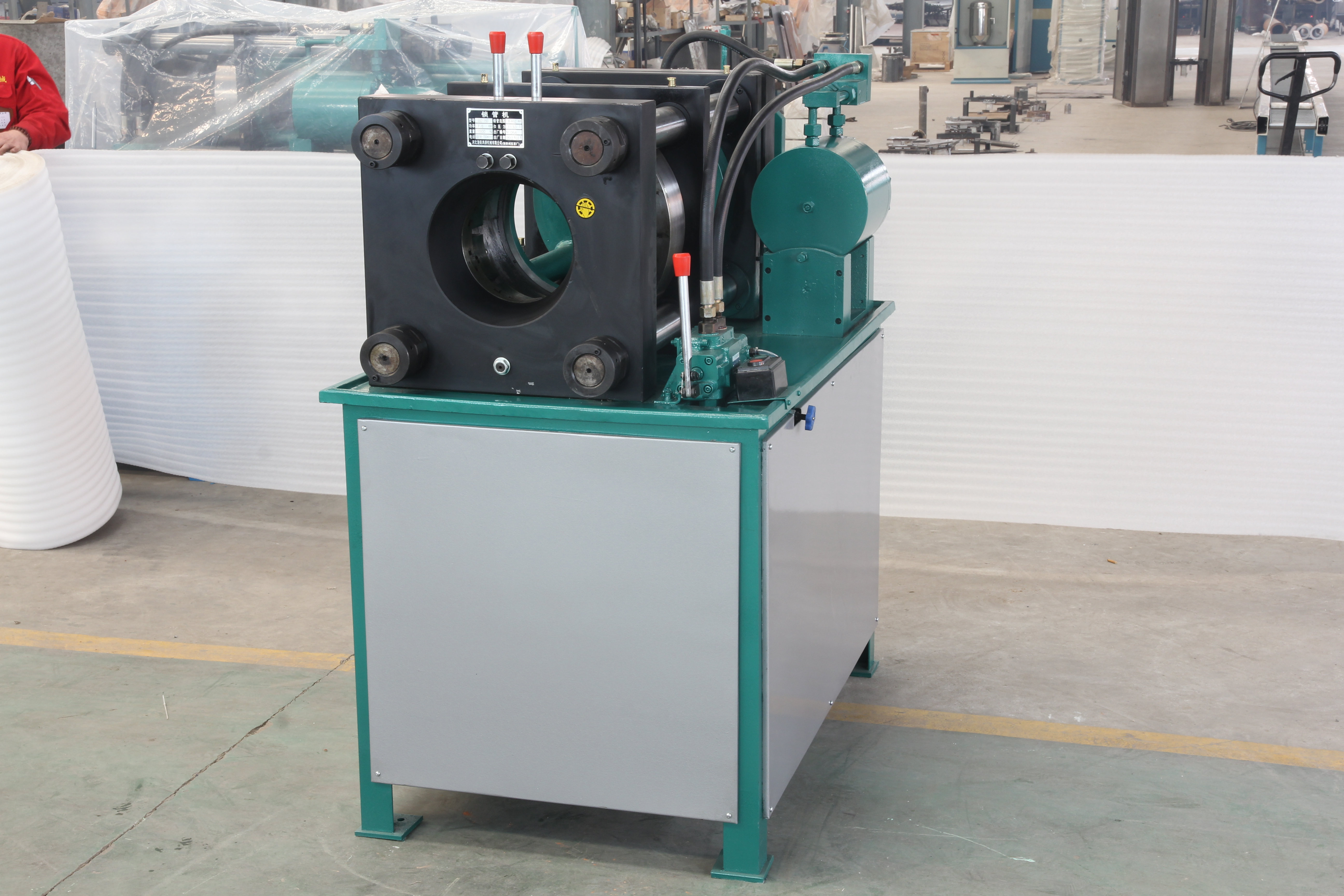 DSG-75/150高壓鎖管機@鎖管機@扣壓機