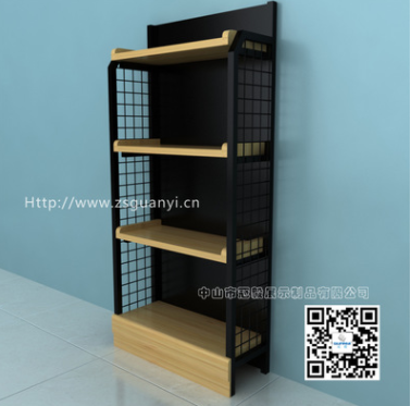 鋼木貨架 鋼木貨架展示架 鋼木結合貨架 家用鋼木書架 鋼木超市貨架 簡易鋼木置物架