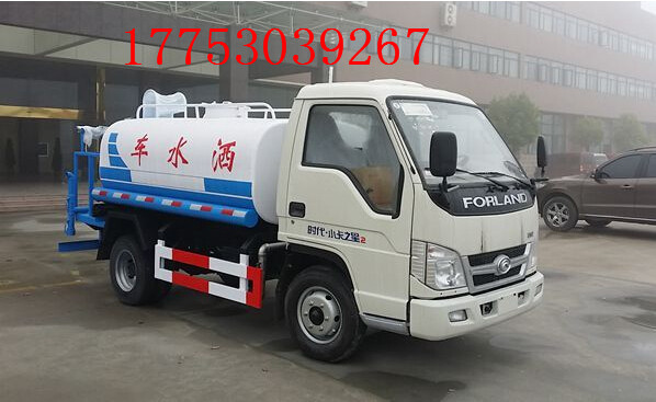 新款駕駛室國五福田5立方灑水車