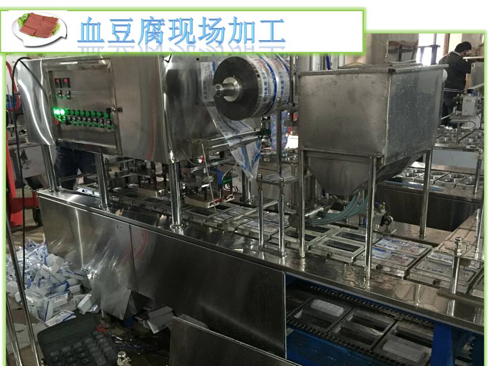 血豆腐灌裝機(jī)|豬血加工自動灌裝機(jī)