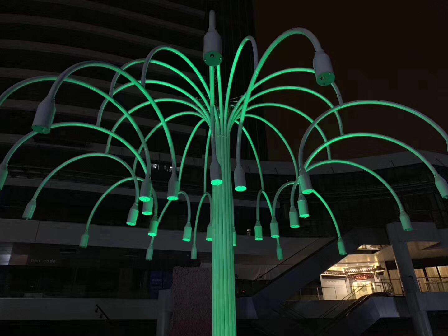 煙泡樹燈光展風(fēng)車展豬豬島