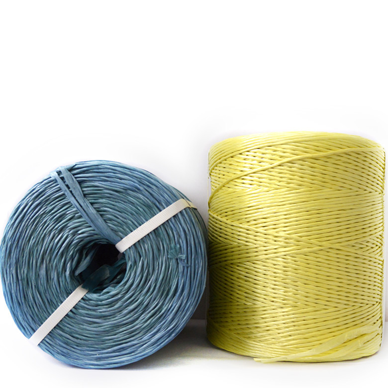廠家直銷新料聚乙烯包裝繩草丙繩小方捆2道繩泉翔繩業(yè)