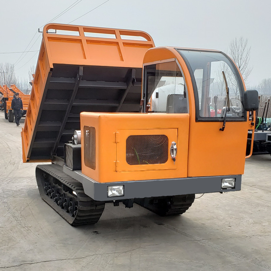 全地形履帶運(yùn)輸車 四不像履帶拖拉機(jī) 裝載自卸翻斗工程履帶可定制