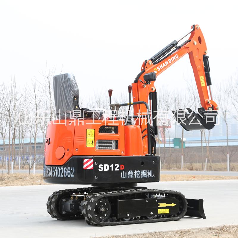 迷你型挖掘機 小型反鏟挖土機圖片