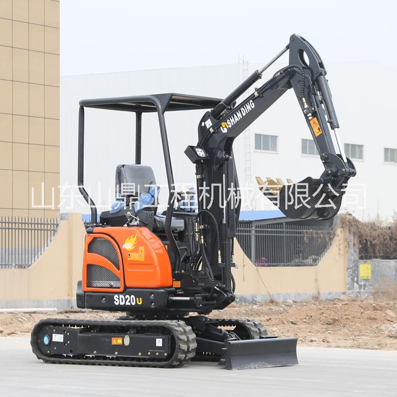 農(nóng)用小型挖掘機  挖土機工作視頻